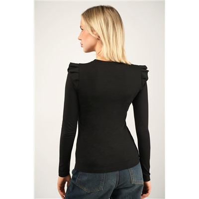 Женский лонгслив с крылышками Happyfox