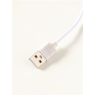 Световая фигурка стекло «Диск. Голограмма: Планетарий», 5×LED, d=10 см, USB, цветной, 10×4×11.4 см