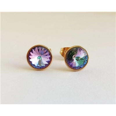 Серьги с кристаллами Swarovski