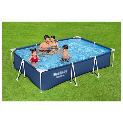 Бассейн каркасный Bestway Steel Pro, 300×201×66 см, 56404