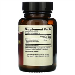 Dr. Mercola, астаксантин, 12 мг, 30 капсул