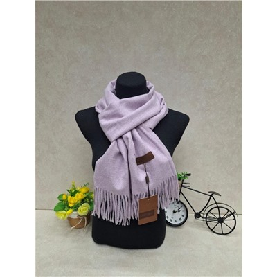 Мягкий палантин из кашемира, цвет светло сиреневый