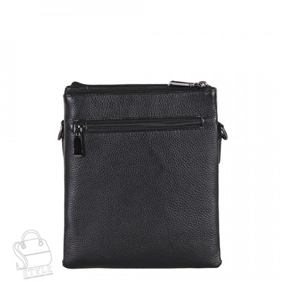 Сумка мужская кожаная 1006-3QGH black Heanbag