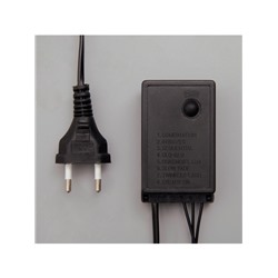 Гирлянда «Нить» 20 м, IP44, тёмная нить, 200 LED, свечение синее, 8 режимов, 220 В