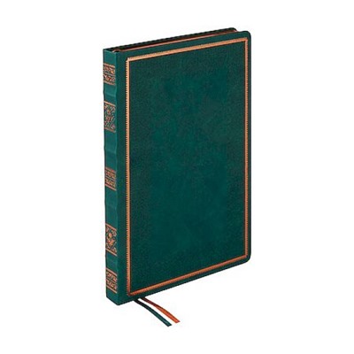 Ежедневник недатированный А4 192 стр. "ROYAL" (ЗЕЛЕНЫЙ) бронзовый обрез 3-825/03 Bruno Visconti