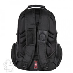 Рюкзак мужской текстильный 1877W black Whiff