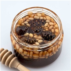 Варенье из сосновой шишки с кедровым орехом 270 гр.