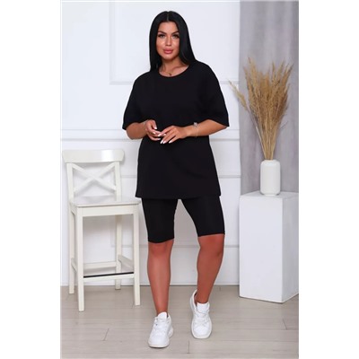 Костюм спортивный футболка и велосипедки КЖ-002