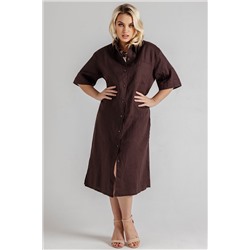 Платье  8801/01/Коричневый