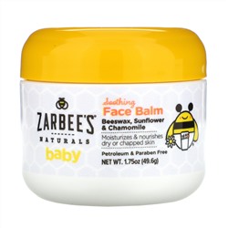 Zarbee's, Baby, успокиавающий бальзам для лица, 49,6 г (1,75 унции)