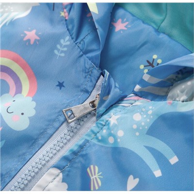 Ветровка для девочки KU98