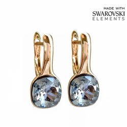 Серьги с кристаллами Swarovski