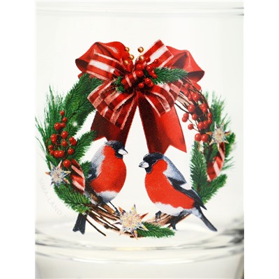 Стаканы «Новогодний», 310 мл, подарочный набор 4 шт.