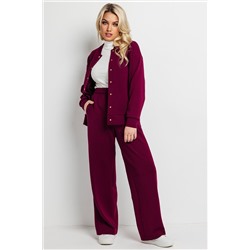 Брюки женские  196Т/01/Бордовый