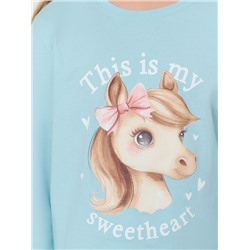 КОМПЛЕКТ ДЛЯ ДЕВОЧЕК (ДЖЕМПЕР, БРЮКИ) 567740