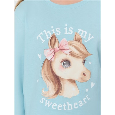 КОМПЛЕКТ ДЛЯ ДЕВОЧЕК (ДЖЕМПЕР, БРЮКИ) 567740