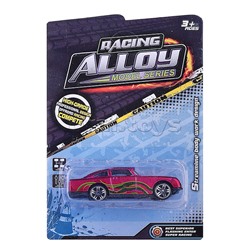 Машина в ассортименте, металлическая, на листе