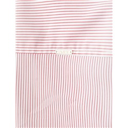 Блузка прилегающего силуэта из хлопка