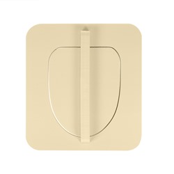 Сиденье для уличного туалета, 38×50 см, с крышкой, Эконом, пенополистирол, Greengo