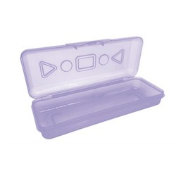 Пенал-футляр пластиковый ПП-1 "НЕЖНЫЙ МИКС" Пчелка