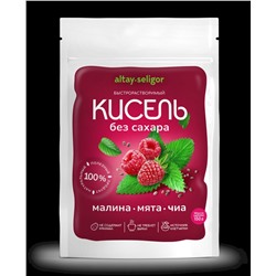 Кисель без сахара Малина Мята 150 гр.