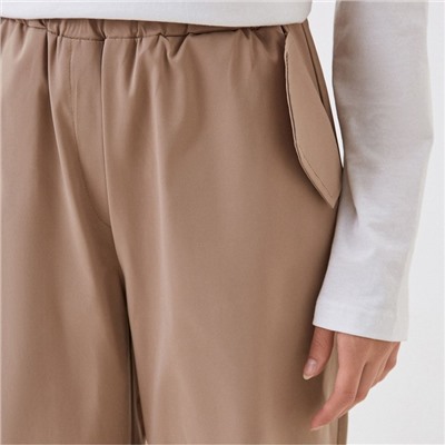 Брюки женские карго MIST, бежевые, размер 46-48 (L)