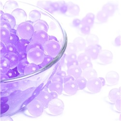 Аквагрунт, гидрогель декоративный для цветов «Жемчужный», фиолетовый, 50 г