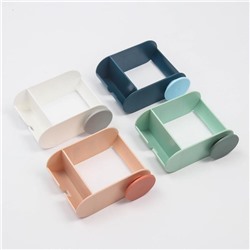 Держатель для фена на липучке, 12×10.5×5 см, МИКС