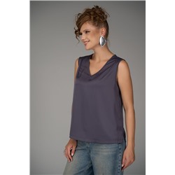 Топ Базовый – шёлк (графит)