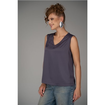 Топ Базовый – шёлк (графит)