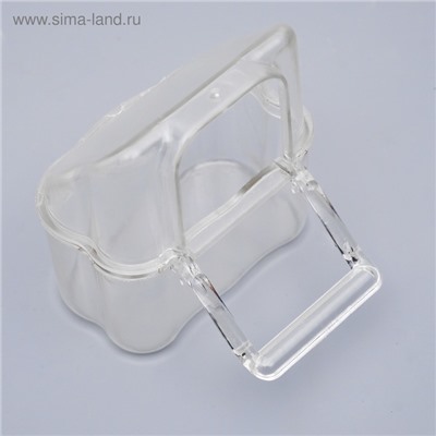 Кормушка для птиц внешняя, 6.7×6.2×8 см