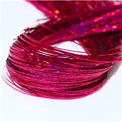 Прядь для волос блестящая, 40 см