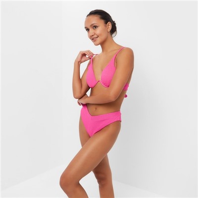 Купальник раздельный бельевой женский MINAKU, размер 46, розовый