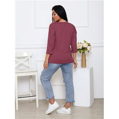 Футболка "Керри" (Бордо)