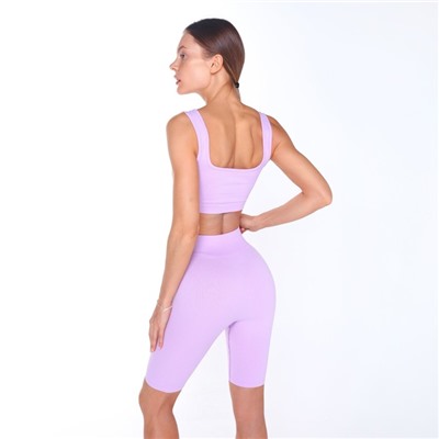 Топ спортивный женский Little Secret, лиловый, размер 42 (S)