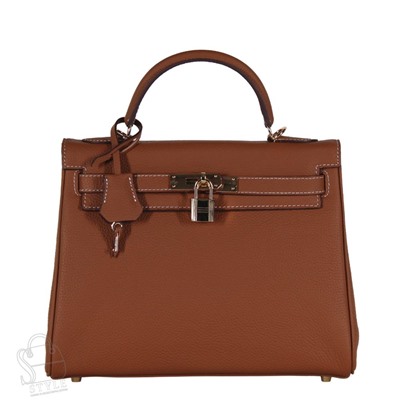 Сумка женская кожаная 28KLVG b.brown Vitelli Grassi