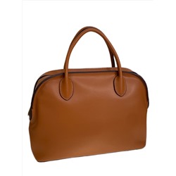 Женская сумка из натуральной кожи, цвет  рыжий