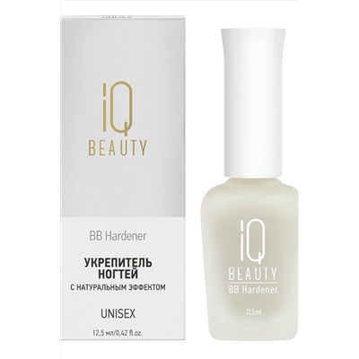 IQ Beauty Укрепитель для ногтей с натуральным эффектом тонирующий / BB Hardener Unisex, 12,5 мл KRISTALLER, 1113056