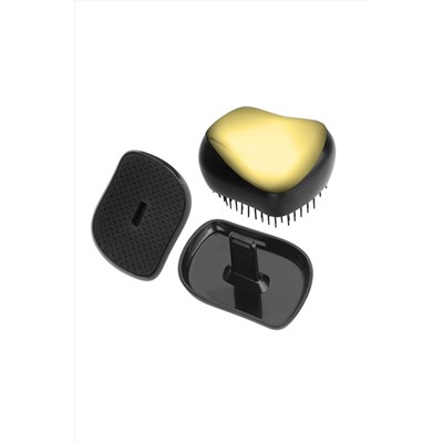 Nail Art Расчёска компактная металлик, золотой KRISTALLER, 1107319