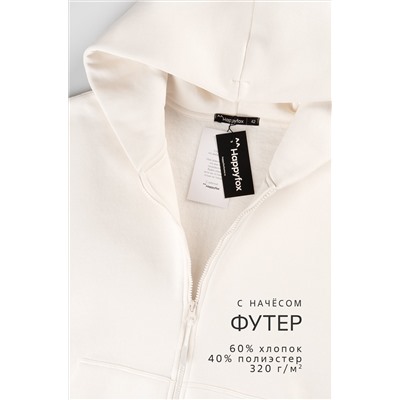 Женская толстовка из футера с начесом Happyfox