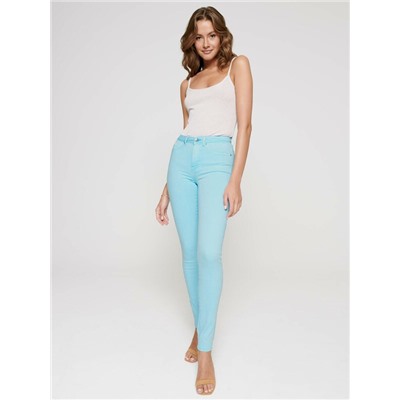 Джинсы CONTE Цветные джинсы skinny с высокой посадкой и эффектом варки CON-219 Lycra