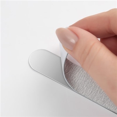 Основа для пилки, прямая, двухсторонняя, нержавеющая сталь, 18×2 см