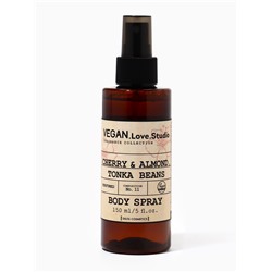 Мист парфюмированный спрей для тела VEGAN.Love.Studio Cherry, Almond, Tonka Bean, 150 мл