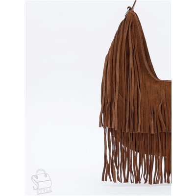 Сумка женская кожаная 5812P brown Polina&Eiterou