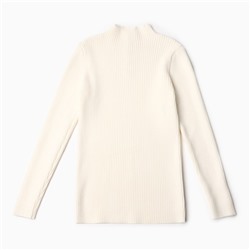 Свитер для девочек, цвет молочный, рост 134-140 см