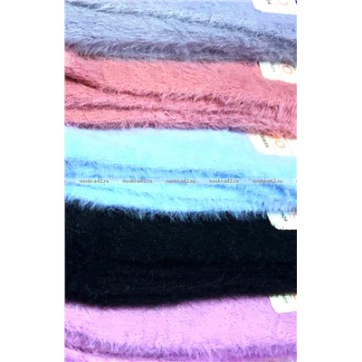 3 ПАРЫ - Термоноски ангора шерсть из меха куницы арт. 3400