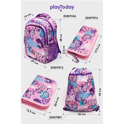 Пенал PLAYTODAY, 1022789