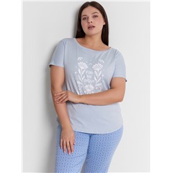 КОМПЛЕКТ ЖЕНСКИЙ (ДЖЕМПЕР, КАПРИ) 592300