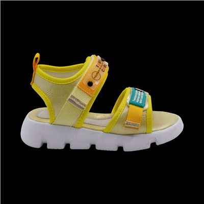 Босоножки DV895-2-2 желтые