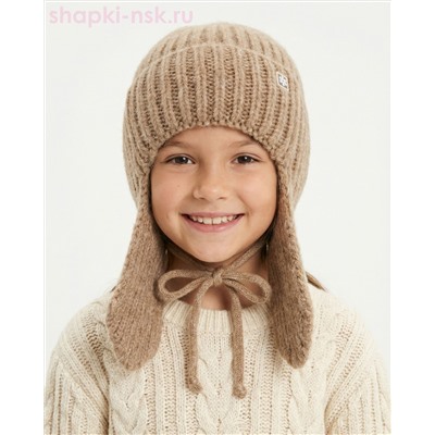 13227/2 MGU Ушанка для девочки флис (50-52)